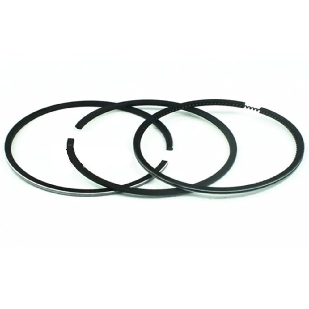 Yhfias Piston Ring Piston Kit 67Mm Fits For Ey20 Eh18 Rgx2400 Generator 183Cc 5Hp 4 Stroke Cylinder Assembly Assy Ring Pin Clips(Piston Ring)