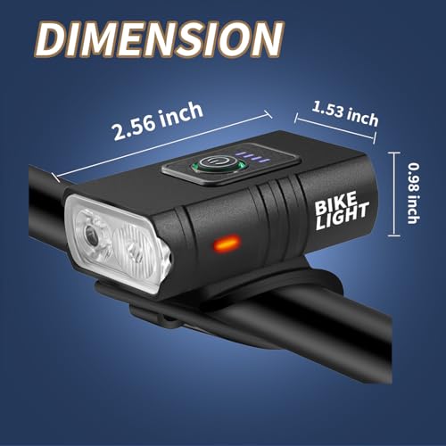 Image of Bike Light for Night Riding, Rechargeable Headlight Taillight for Front and Rear Ebike Dirt E-Bike Motorcycle Scooter Bicycle MTB Road Cycling Kids Adult Biking Safty