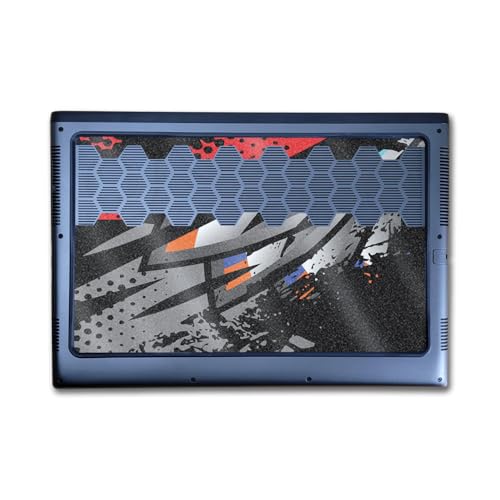 Image of Glossy Glitter Laptop Skin Compatible with Alienware M16 R2 (2024) - Blade Fan - Premium 3M Vinyl Protective Wrap Decal Cover - Easy to Apply | Crafted in The USA by MightySkins