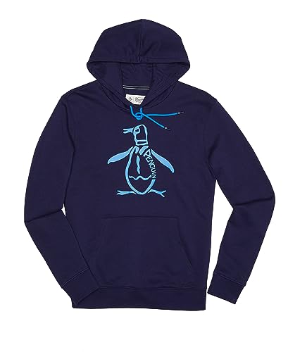Original Penguin Men's Logo Fleece Long Sleeve Hoodie4