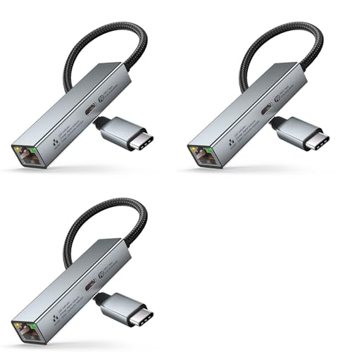 Solution Coupures Wi-Fi avec Adaptateur Ethernet 1000 Mbps et Charge Rapide Type C