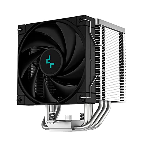 Image of Deepcool AK500 High-Performance Single Tower CPU Cooler - Black | Support Intel - LGA2066 /2011-v3 /2011 /1700 /1200 /1151 /1150 /1155 & AMD - AM5 /AM4 - R-AK500-BKNNMT-G