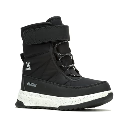 Kamik Unisex STORMY Schneestiefel, Schwarz (Black BLK), 36 EU