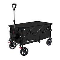 Amazon | MOON LENCE キャリーワゴン 【ブレーキ付き】 大容量156L