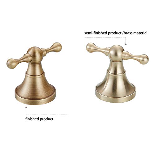 Flybath Coat Hook Antique Brass Towel Robe Hooks Bathroom Kitchen Accessories Wall Mounted, Brushed Bronze #TOP4