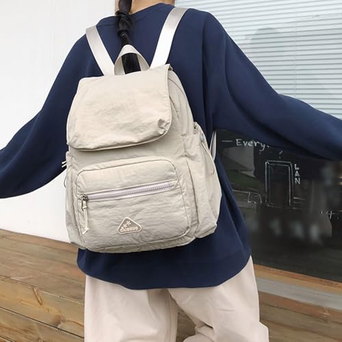 Teclado Kawaii Backpack Casual Cute Bookbags Lightweight Laptop Bag Travel Daypacks (Grey)2