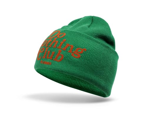 Bonnet d'hiver en laine Djinns DNC 30th vert bouteille uni pour adulte en taille unique