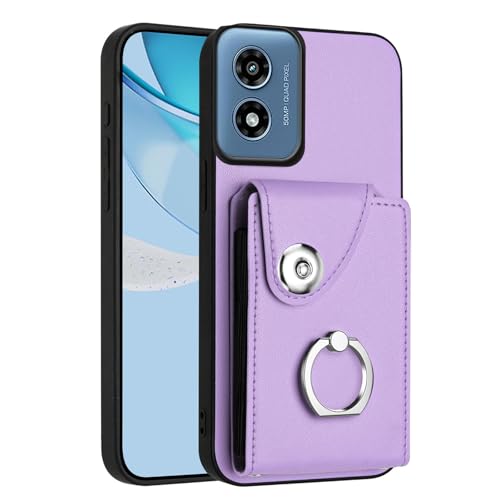 Etui Motorola G Play 2024 LEMAXELERS coque de protection antichoc avec fentes pour cartes