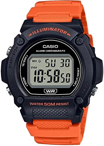 Casio COLLECTION Men W-219H-4AVEF Mens Wristwatch With Alarm
