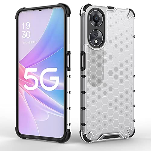 Image of Glasgow Back Case Cover Designed for [ Oppo A58 5G / A78 5G ] (Stylish Look | Shock Proof) - Transparent