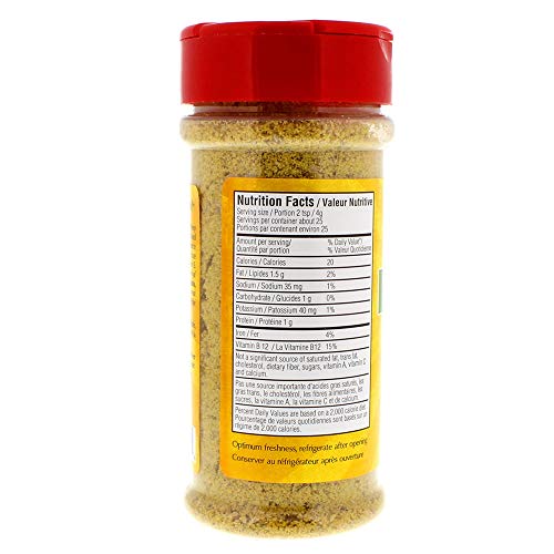 Parma! Plant-Based Parmesan Original Cheezy Burst! Superfood - Eat On Popcorn Salad Veggies Keto Gluten Free Kosher Gluten Free Dairy Free Umami Cheese – One 3.5Oz Bottle #TOP2