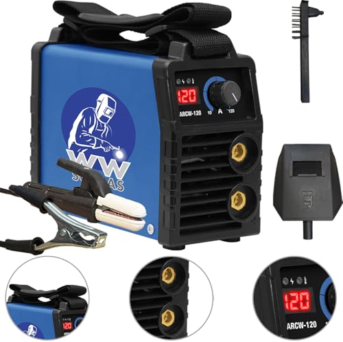 Inversora de Solda Eletrodo MMA Arcw-120, Hot start, Anti stick, 120A, 220V WWSoldas
