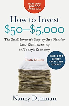 14 Best Financial Planning Books For Investors In 2026 4 How to Invest $50-$5,000: The Small Investor's Step-by-Step Plan for Low-Risk Investing in Today's Economy