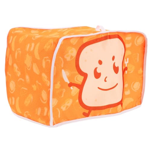 Zerodeko Toaster Protective Sleeve Cartoon Bread Maker Cover Wear-resistant Anti-scratch Water-resistant Universal Appliance Cover Compact Storage Home Use