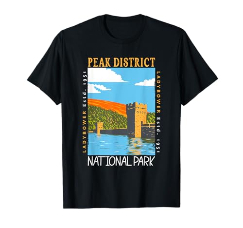 Peak District England Vintage T-Shirt
