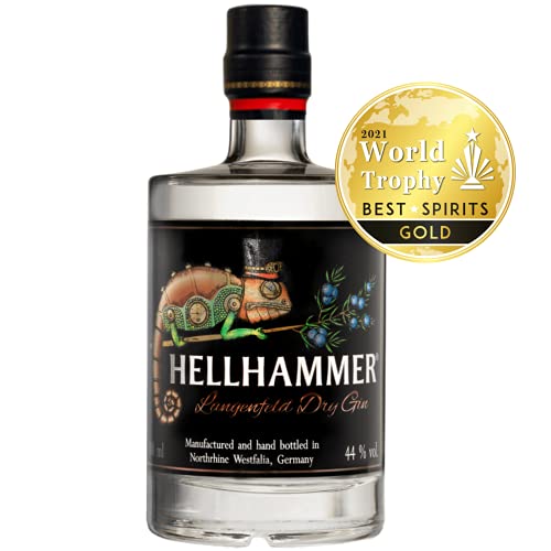 Hellhammer Langenfeld Dry Gin ideal für Gin Tonic, Cocktails oder puren Genuss. International Gold prämierter London Dry Gin | Micro Batch | Maximal 300 Liter pro Batch | handabgefüllt – Bild 3