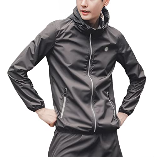 Traje sauna para ejercicio físico en el gimnasio con sudadera de entrenamiento 2