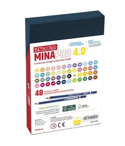 Boîte de 48 pastels Scuola Minapro 4.0 pour ne plus manquer de couleurs