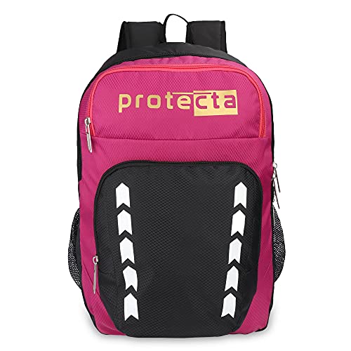 Protecta Bolt 30 L Backpack for Laptops Up to 15.6 Inch - Black & Pink