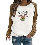 ❣Sweatshirt Damen Herren Decke Sweatshirt Pullover mit Kapuze LangarmChristmas OberteileWeihnachtsthema Premium Sweatshirt Hoodie Decke Damen Weiche Warme Kapuzenpullover Hoodie Sweatshirt Übergroße Decke mit Kapuze, Handytasche vorne, Einheitsgröße Damen Sweatshirt Buchstaben Druck Langarm Rundhals Pullover Bauchfrei Warm Pulli Oversized Casual Bequem Teenager Mädchen Hoodie Sportbekleidung Mit Taschen Decken Hoodie,