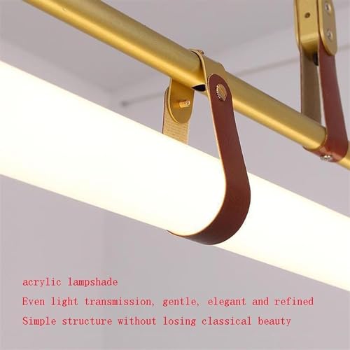 Suspension LED à intensité variable pour illuminer une grande table sans éblouir LWX