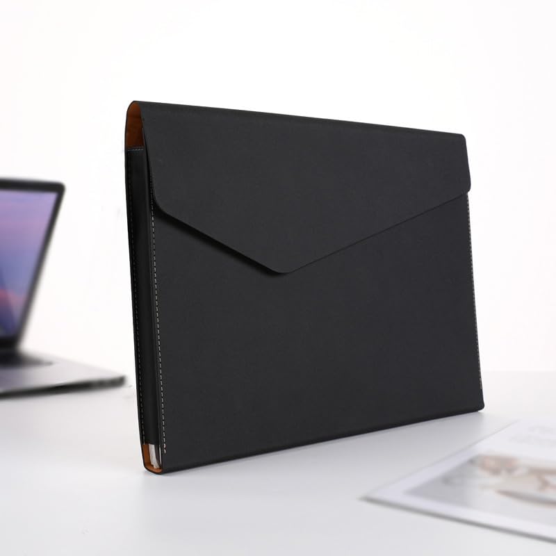 Porte-documents de bureau argenté JFDBGU pour ranger son ordinateur - 3