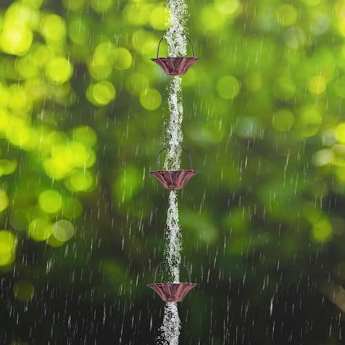 Qipade YF1414 10Ft Lotus Rain Chain thumb #3