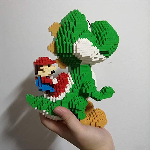 RSVT Nano-Bausteine ​​Für Kinder, Mario Game Character Models, Mini DIY Gebäude Lernspielzeug, Spaß Gebäude-Ziegelstein