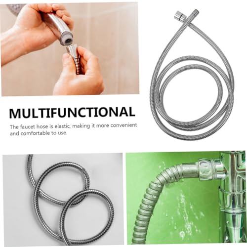 Rallonge de robinet flexible extensible et tube anti-projections d'eau - 8