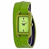 Versus Versus Versus Ibiza Amarillo Dial Amarillo Cuero Damas Reloj SGQ050013