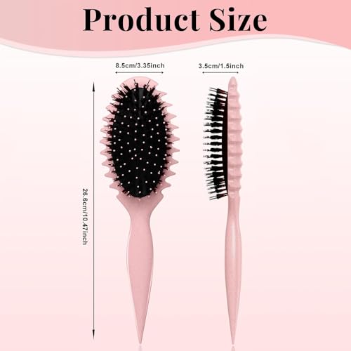 Image of Curl Defining Brush Hair Brush Styling Brush, Curly Hair Brush, Curl Define Styling Brush, Shaping & Defining Curls for Women