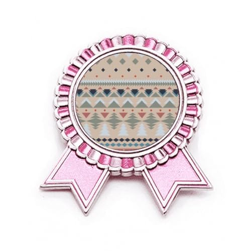 Broche triangle losange bleu rouge pour illuminer vos vestes de bureau