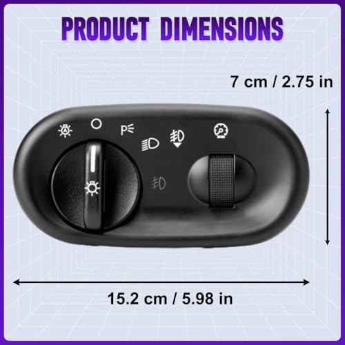 Interruptor de faros delanteros 2L1Z11654CAA para Explorer Sport Trac 2005 5