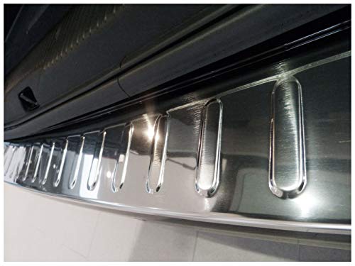 tuning-art BL915 Protector de Borde de Carga para VW T6 Multivan Caravelle anneé 2015-07/2024 con un Borde