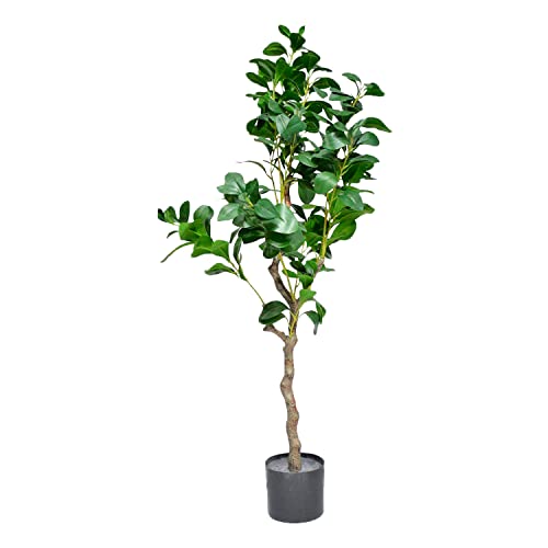 Image of Kayra Decor 4 Feet Magnolia Tree -Artificial Plants with Pot for Home Decor Big Size