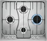 loxia 50 Electrolux RGG6242LOX Acciaio inox Da incasso 60 cm Gas 4 Fornello(i)