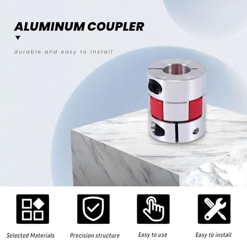 Myqqhbs 3.5 X 3cm Aluminium Flexible Wellenkupplung Schrittmotor Wellenkupplung Kupplung