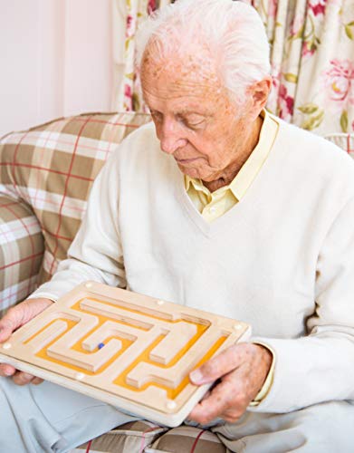 Spiral Maze Marble Game by Active Minds | Specialist Alzheimer's/Dementia Games & Resources for Improving Skills & Coordination