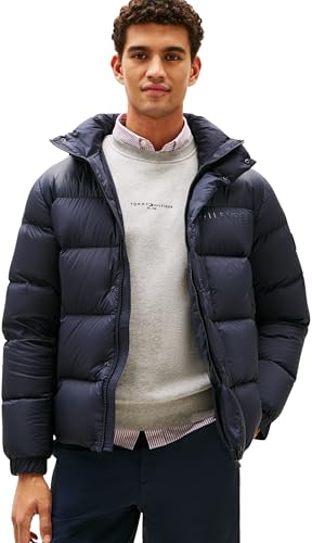 Veste Matelassée Homme Tommy Hilfiger Mix Down Isolante Capuche
