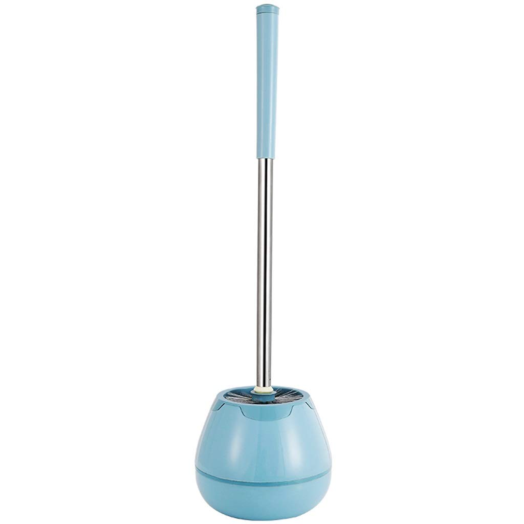 Nff Spazzola E Supporto per Servizi Igienici, Supporto per La Spazzola per La Casa per La Casa con La Base Manico Lungo con 360 ° Senza Angolo Morto Pennello per Capelli Morbidi 54x15 Cm