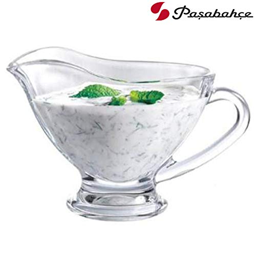 Pasabahce Glass Basic Chatni/Sauce Boat 1 Pc #TOP4