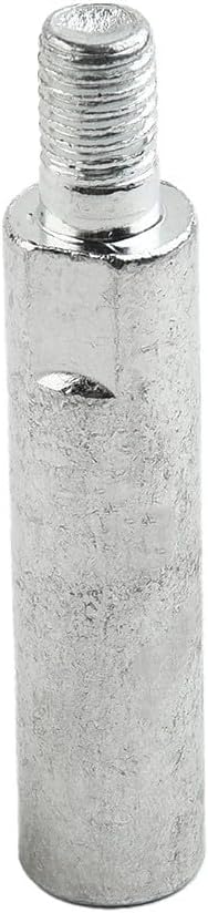 M10 Connector Adapter 14mm Shank Angle Grinder Extension Connecting Rod 80mm with 10mm Inner Diameter for Cutting Disc and Polishing Tool