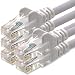 Produktbild 1aTTack.de Netzwerkkabel Cat.6 - weiß - 5X - 3m - (Set) - CAT6 Ethernet Kabel Lankabel 1000 Mbits Patchkabel