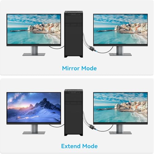 VENTION VGA to HDMI Adapter 0.5FT, Uni-Directional VGA(Source) to HDMI(Display) Converter (Male to Female) 1080@60Hz with Audio Cable and Micro USB Cable from PC, Monitor by VENTION - Image 7