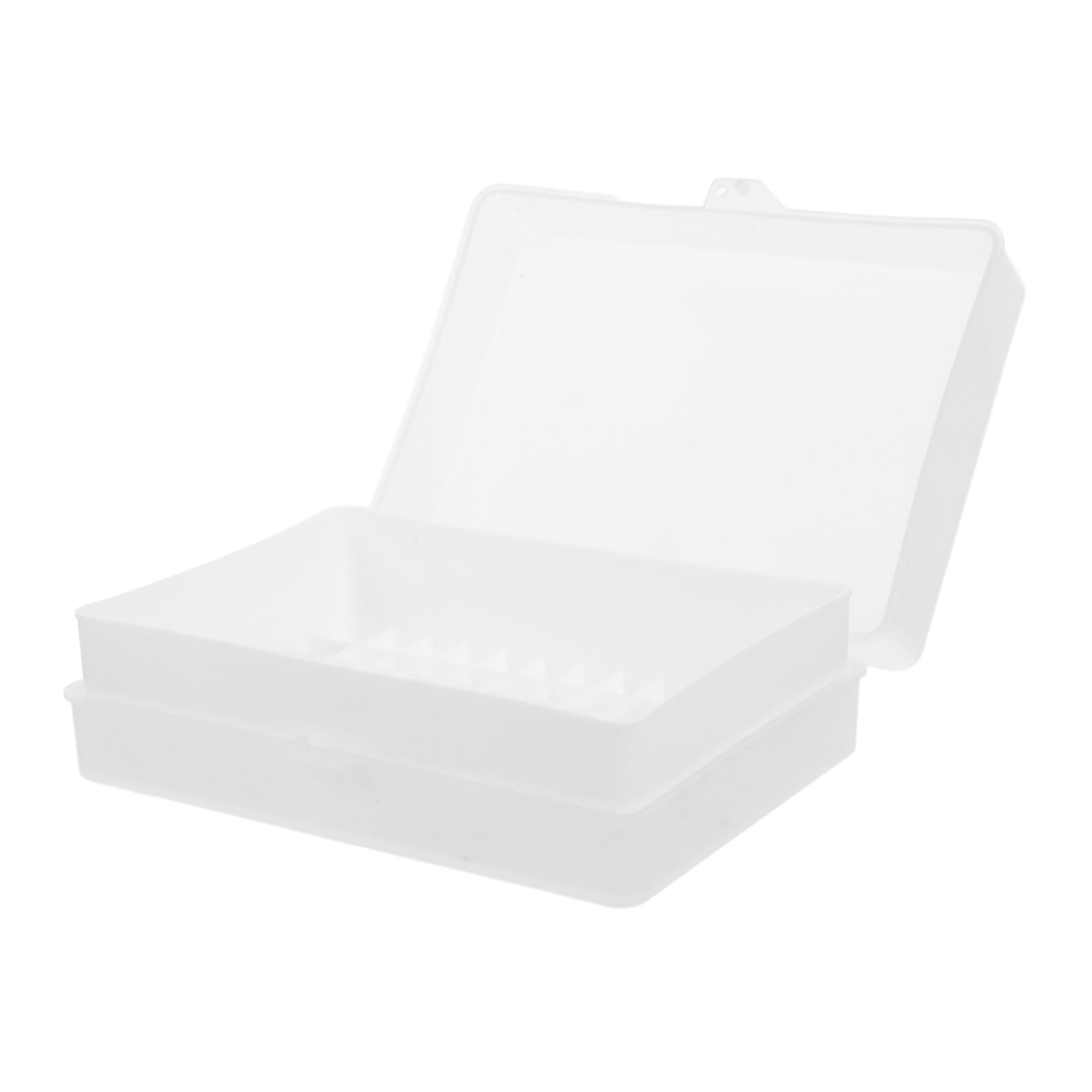 Box Box Tube Rack for Laboratory Test Tube Case Test Tube Rack Holder Vial Holder Test Tube Storage Holder Storage Holder White Plastic CIYODO