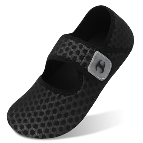 Image of Water Shoes for Women Men Barefoot Beach Swim Aqua Socks Summer Wide Slides Sandals Quick Dry Pool River Sea Sock Shoes