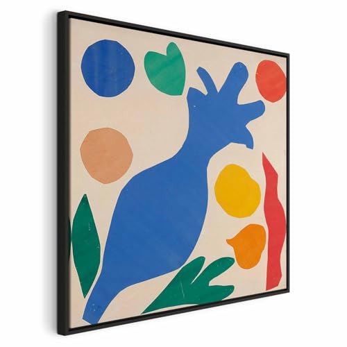 Tableau en Bois Henri Matisse Coquelicots Sauvages pour habiller un mur vide avec du relief