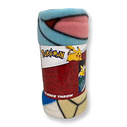 United Pacific Designs Kofl: Pokemon 45X60" Fleece Throw #TOP1