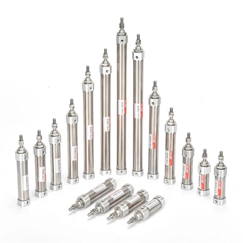 Vérin pneumatique inox CDJ2B de haute précision pour guidage machine rigide - 3