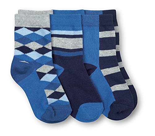 Jefferies Socks Boys Fashion Crew Socks 6 Pair Pack3